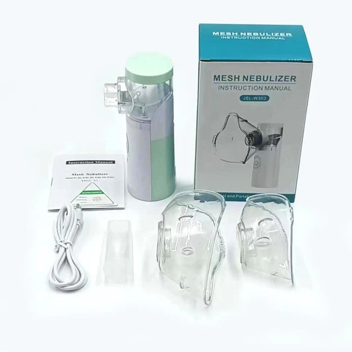 ¡Respira Mejor Ya! Nebulizador Portátil 🔋 Silencioso – Paga al Recibir