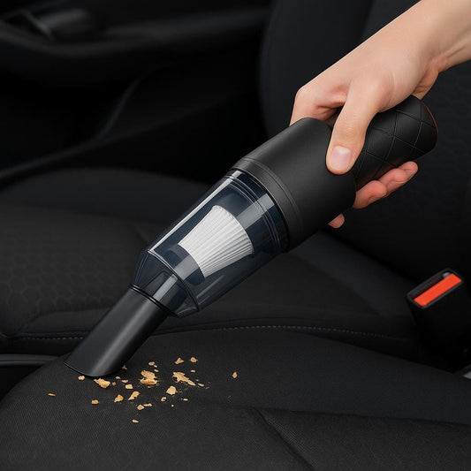La mini aspiradora que limpia tu carro y tu hogar en segundos!