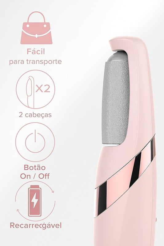 Removedor de callos recargable